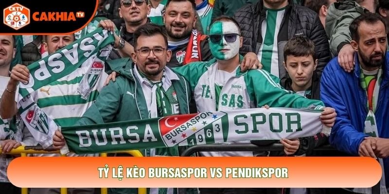 Tỷ lệ kèo Bursaspor vs Pendikspor